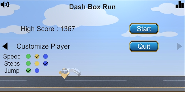 Dash Box Run