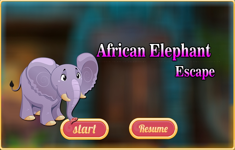 非洲大象逃生